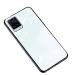 Aloin Redmi Note 10 White Toughened Glass Back with TPU Bumper Case Cover