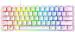 Razer Huntsman Mini 60% Gaming Keyboard: Fastest Keyboard Switches Ever - Clicky Optical Switches - Chroma Rgb Lighting - Pbt Keycaps - Onboard Memory,Wired-Mercury White
