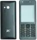 imbi Nokia 216 Black Plastic Body Front and Back Panel