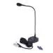 kh Speech, Conference and Announcement Table Gooseneck Wired Microphone System with Pop Filter for Karaoke and Conference