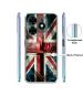 Casotec London Flag wallpaper Design Printed Silicon Soft TPU Back Case Cover for Tecno Spark Go (2024)