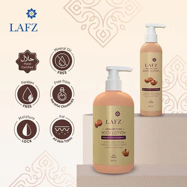 Buy Lafz Shea Butter Body Lotion 500 ml Online at Best Prices in