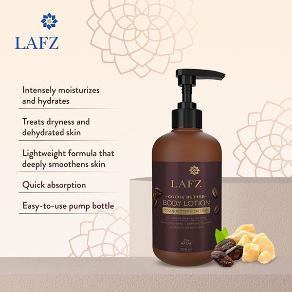 Buy Lafz Cocoa Butter Body Lotion 500 ml Online at Best Prices in