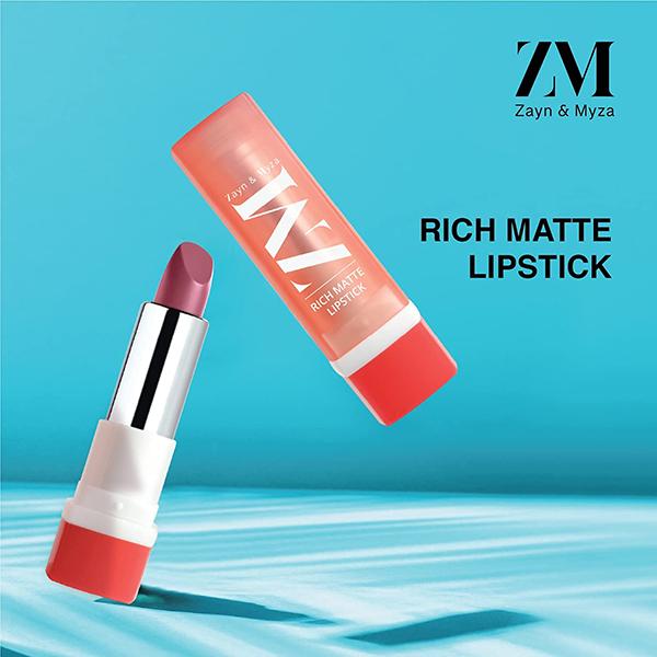 Buy ZM Zayn & Myza Rich Matte Lipstick - Trend Setter 4.2 gm