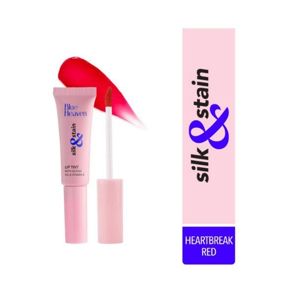 Buy Blue Heaven Silk & Stain Lip Tint with jojoba oil & vitamin E