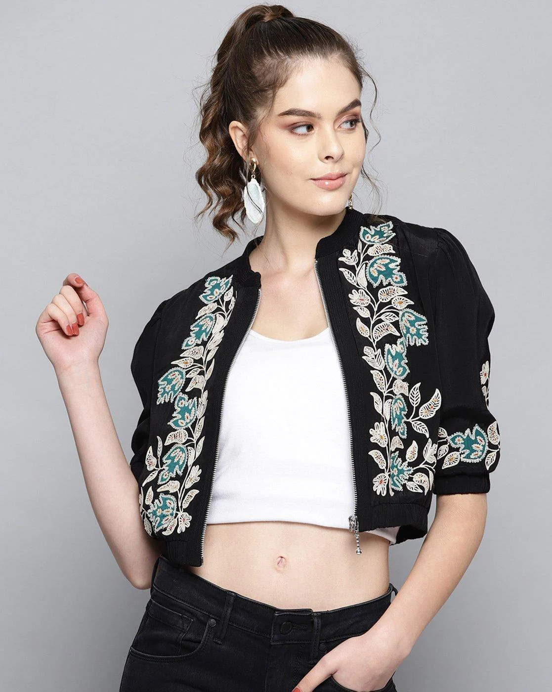 未使用Eaphi/ インド生産EMBROIDERY JACKET 未使用Eaphi/ インド生産EMBROIDERY JACKET - メルカリ