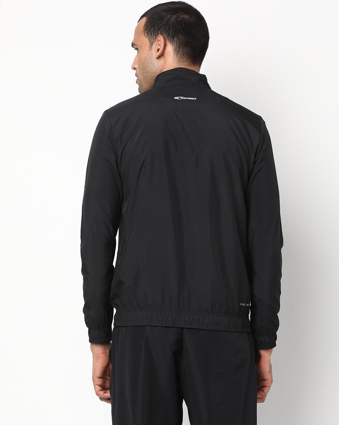 Buy Panelled Zip-Front Training Tracksuit Jacket Online at Best