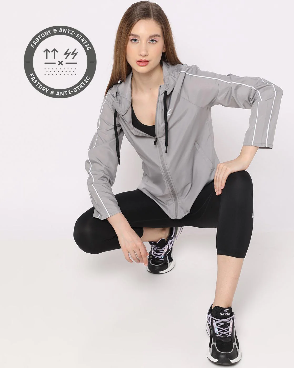9　　　　Simple project Zip Jacket Buy Women Zip-Front Hooded Jacket with Insert Pockets Online at