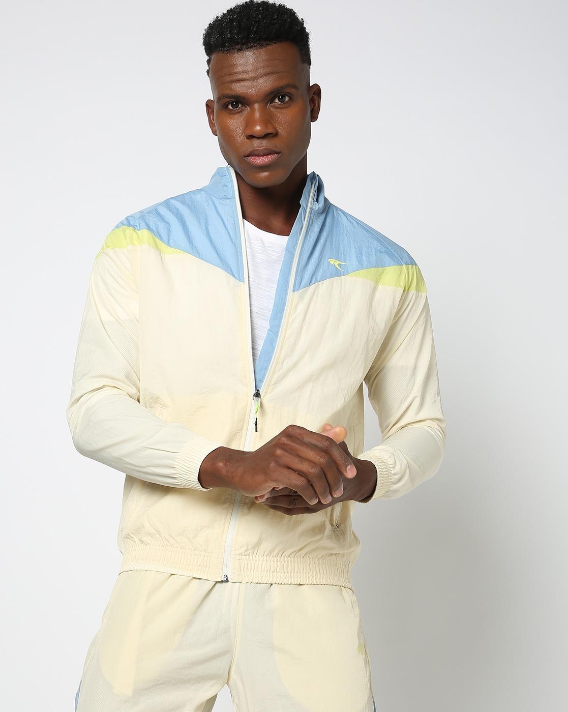 Buy Men Crushed Nylon Lightweight Sun Protection Jacket Online at