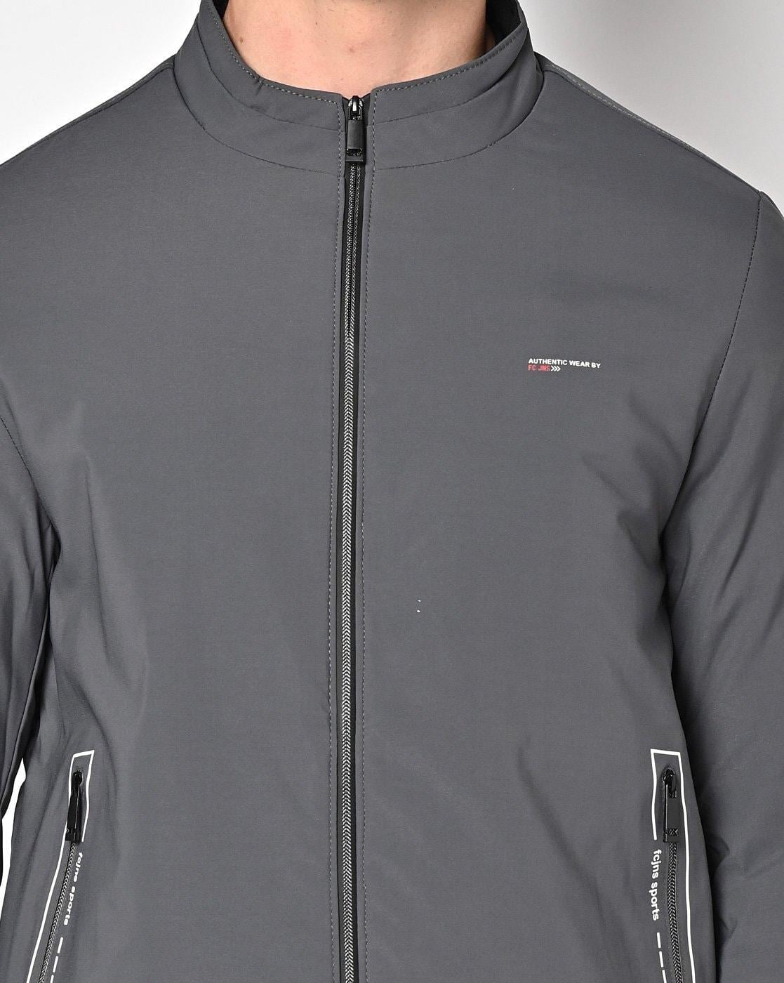 Buy Zip-Front Jacket with Zippered Insert Pockets Online at Best