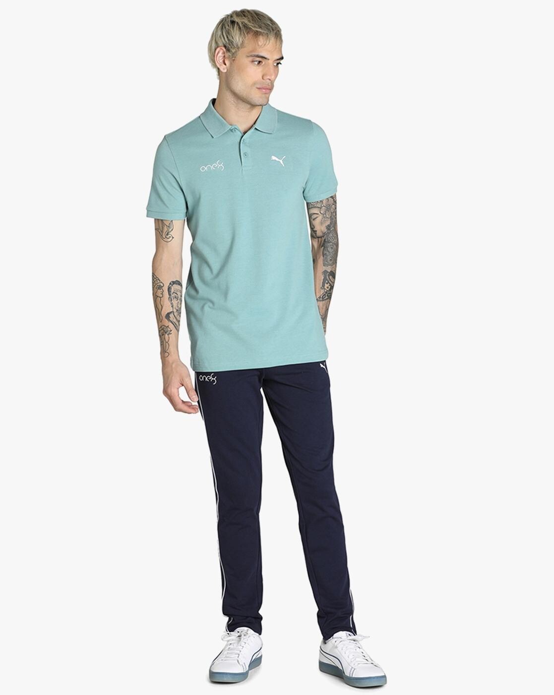 tee。 Buy Men Puma x One8 Heather Slim Fit Polo T-Shirt Online at