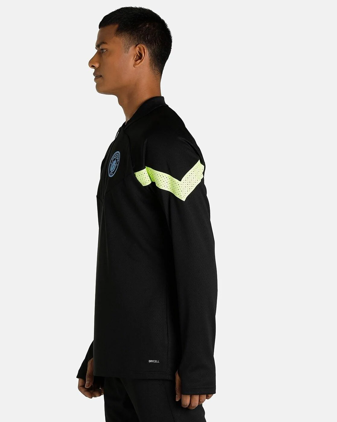 Buy Menchester City F.C. Football Quarter-Zip Men Training Top