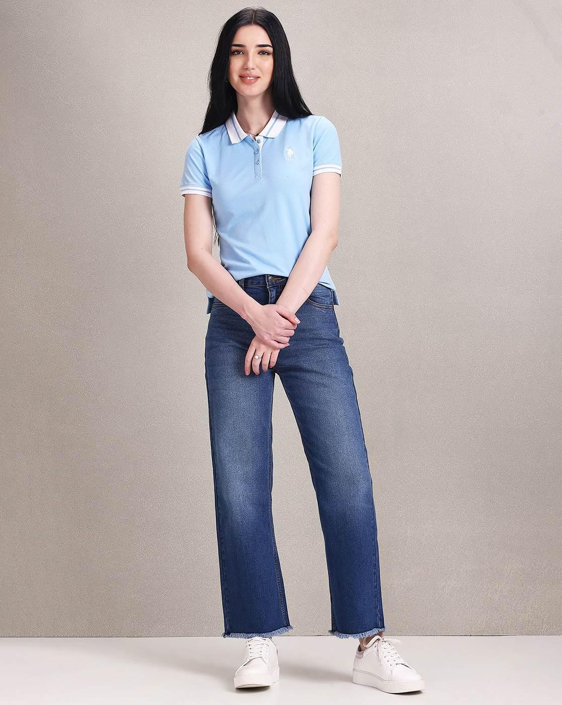 Buy Polo T-Shirt with Logo Embroidery Online at Best Prices