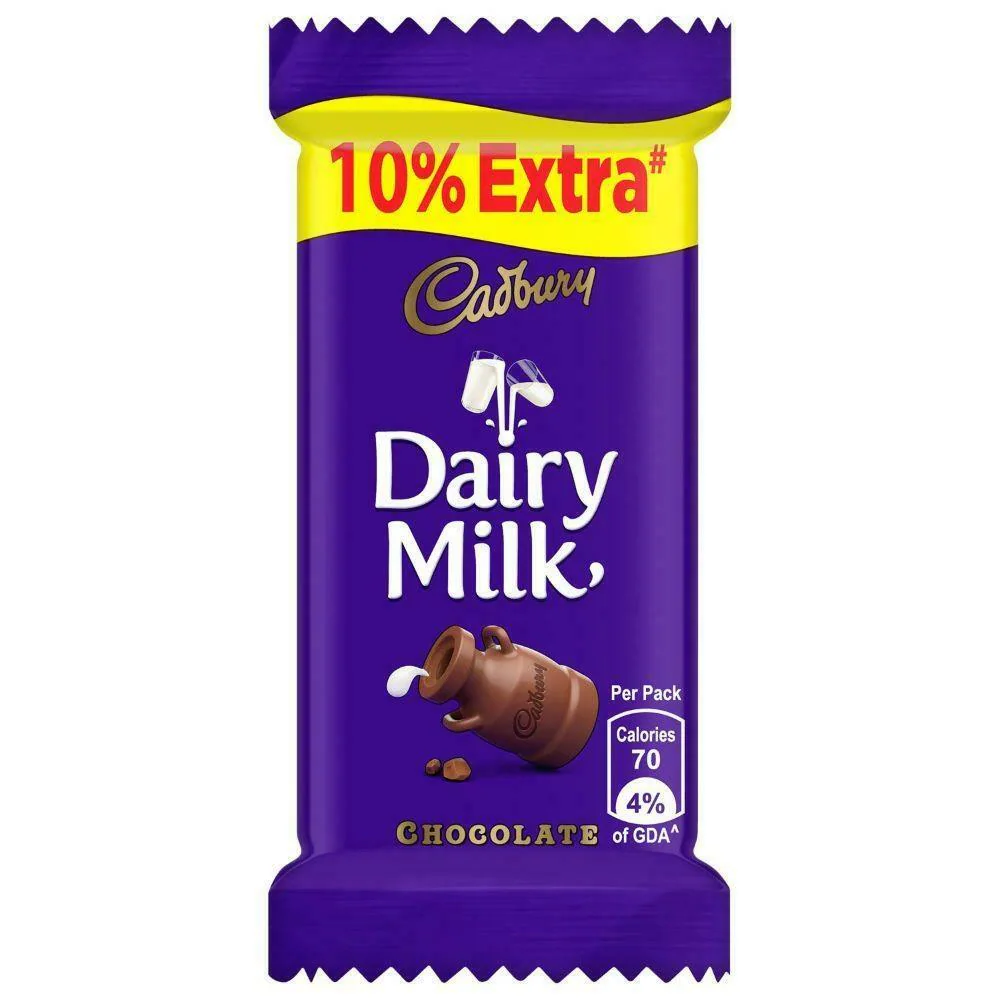 Cadbury Dairy Milk Chocolate 13.2 g - JioMart