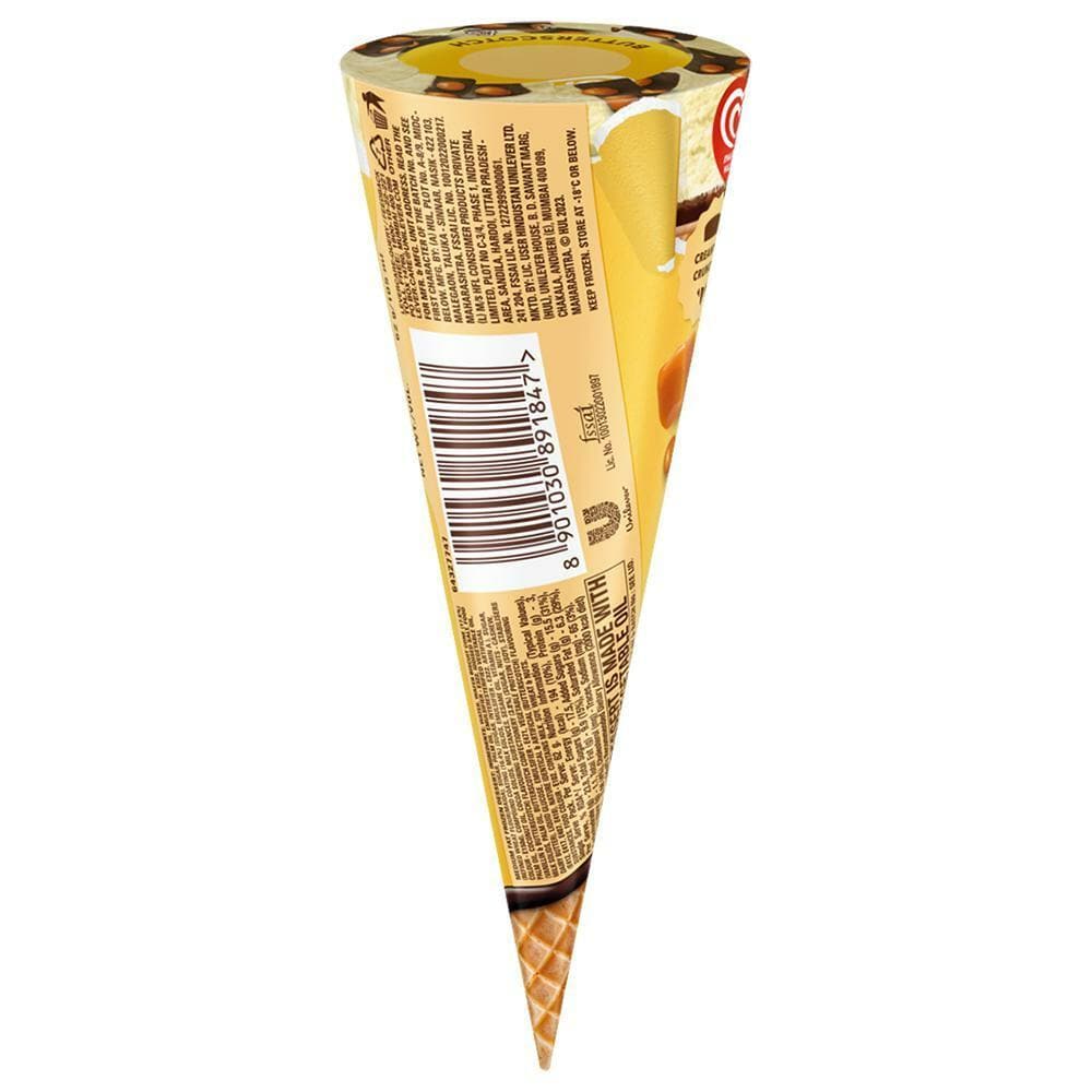 Buy Kwality Walls Cornetto Butterscotch Ice Cream Cone 105 ml