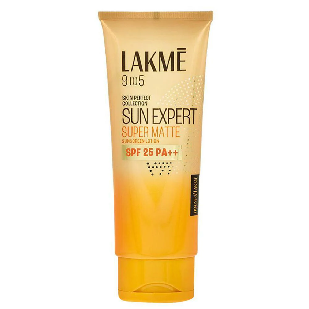 Buy Lakme 9 To 5 SPF 25 PA ++ Sun Expert Super Matte Sunscreen