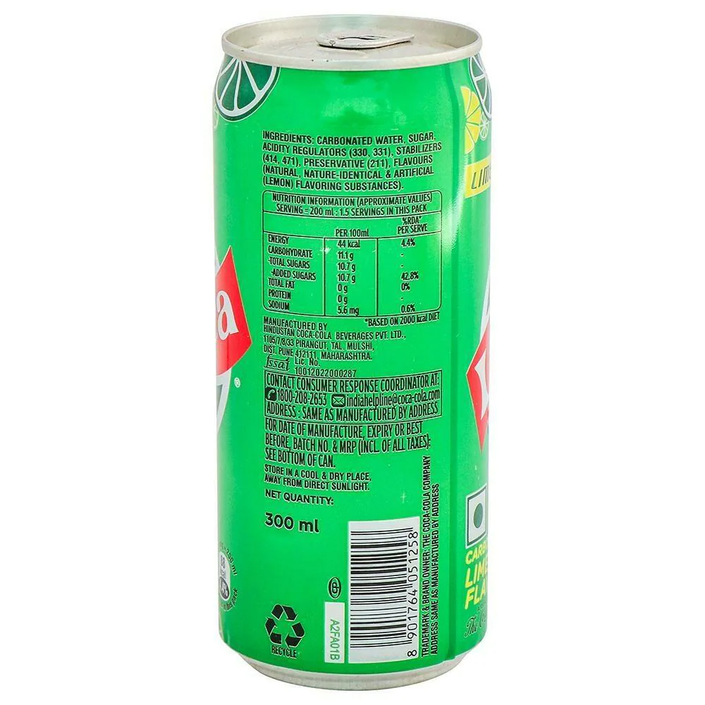 Buy Limca Lime N Lemon Soft Drink 300 ml Online at Best Prices in