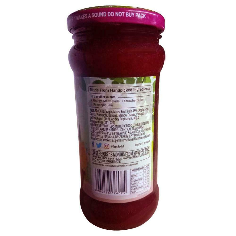 Buy Tops Mixed Fruit Jam 475 g Online at Best Prices in India