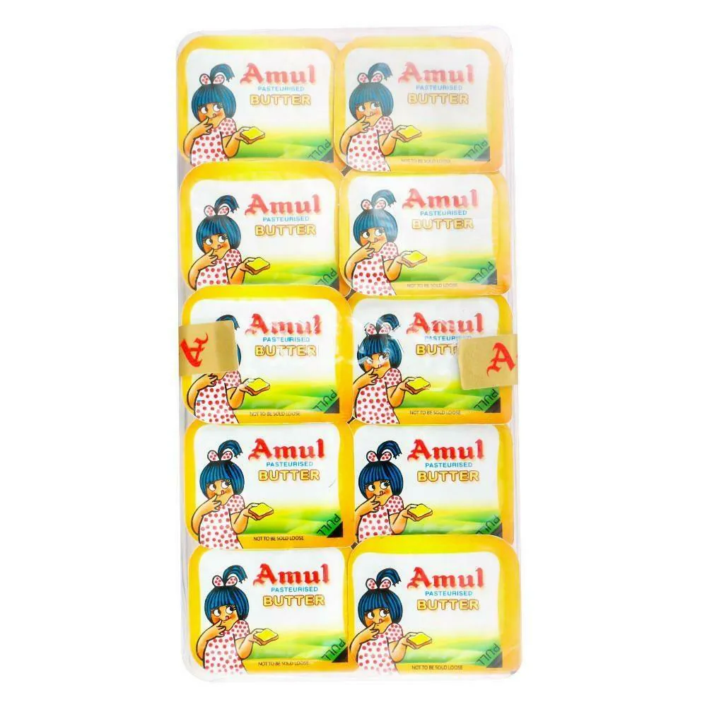 Amul School Pack Butter 100 G Pack Of 10 Jiomart