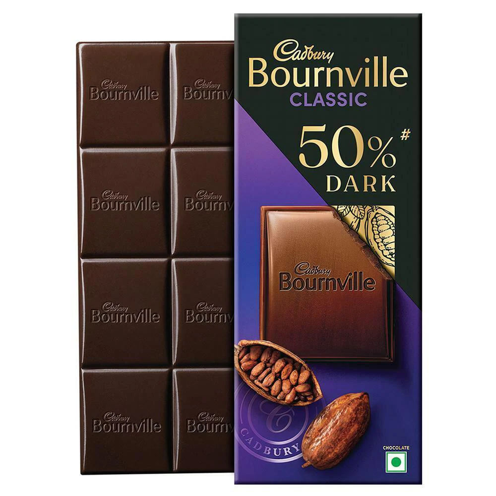 Cadbury Bournville Classic 50% Dark Chocolate 75 g