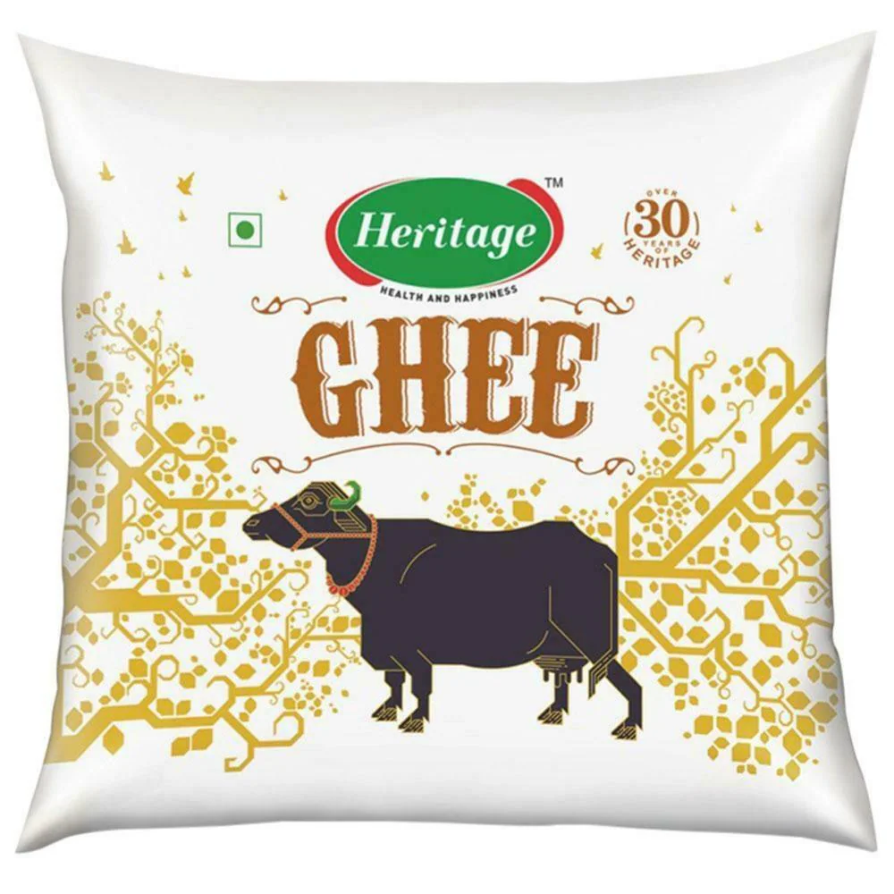 Buy Heritage Agmark Special Grade Ghee 500 ml (Pouch) Online at