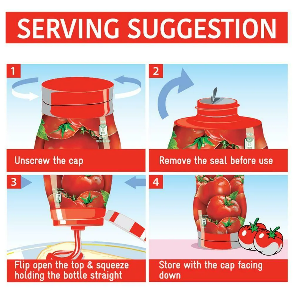 Buy Kissan Squeezo Fresh Tomato Ketchup 900 g Online at Best