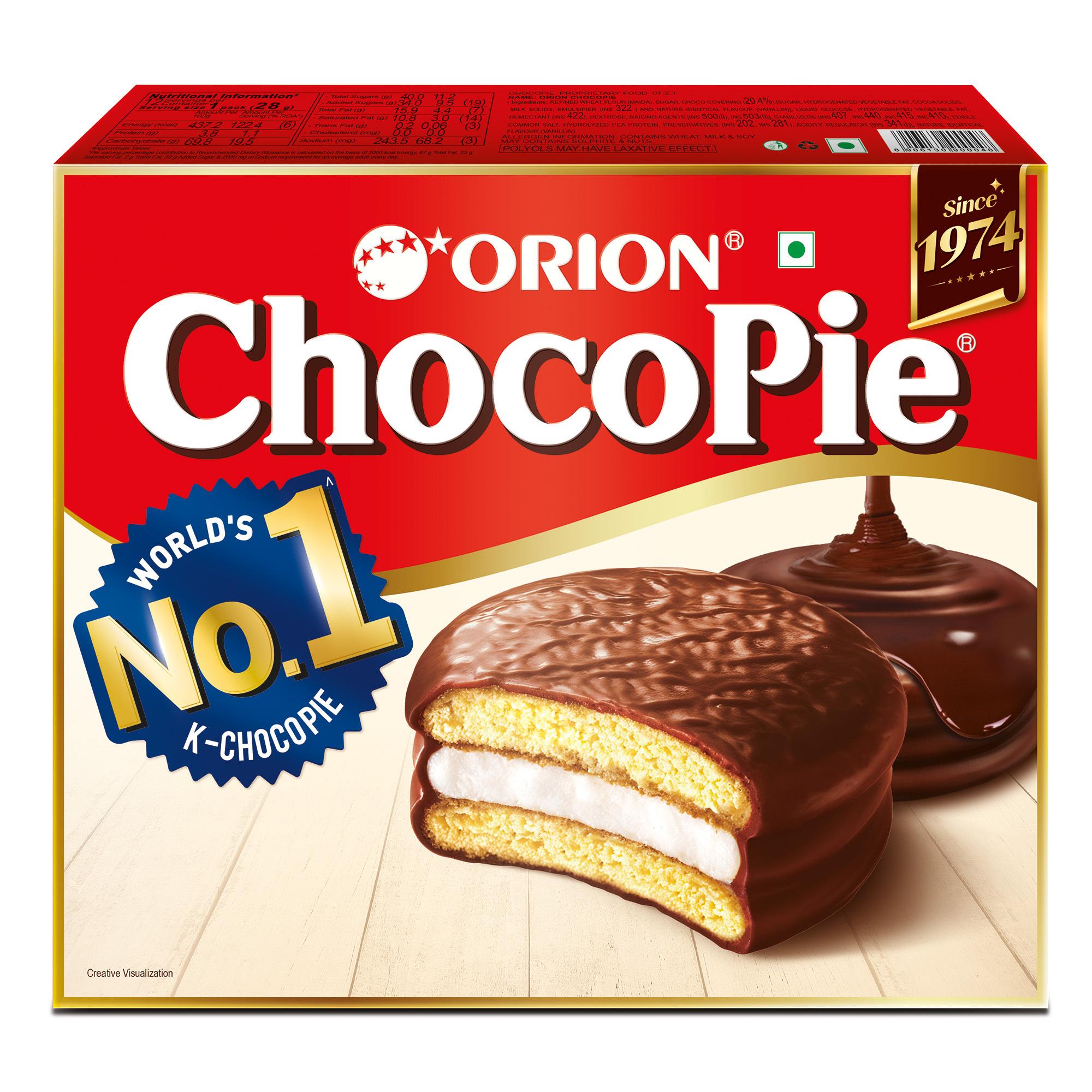Buy Orion Choco Pie 28 g (12 pcs) Online at Best Prices in India