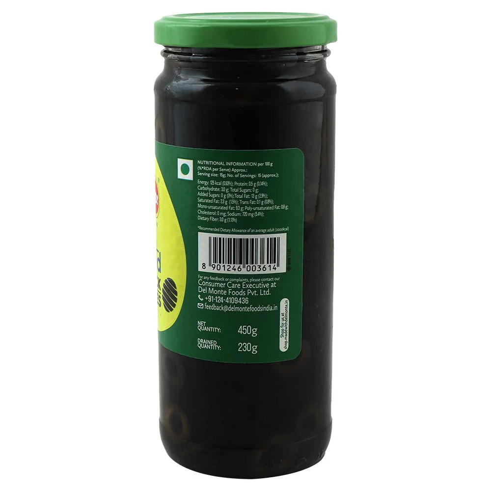 Buy Del Monte Sliced Black Olives 450 g Online at Best Prices in