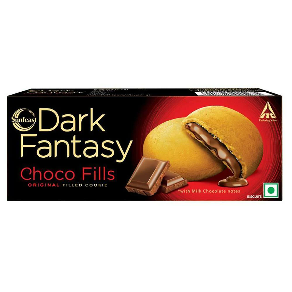 Buy Sunfeast Dark Fantasy Choco Fills Cookies 69 g Online at Best