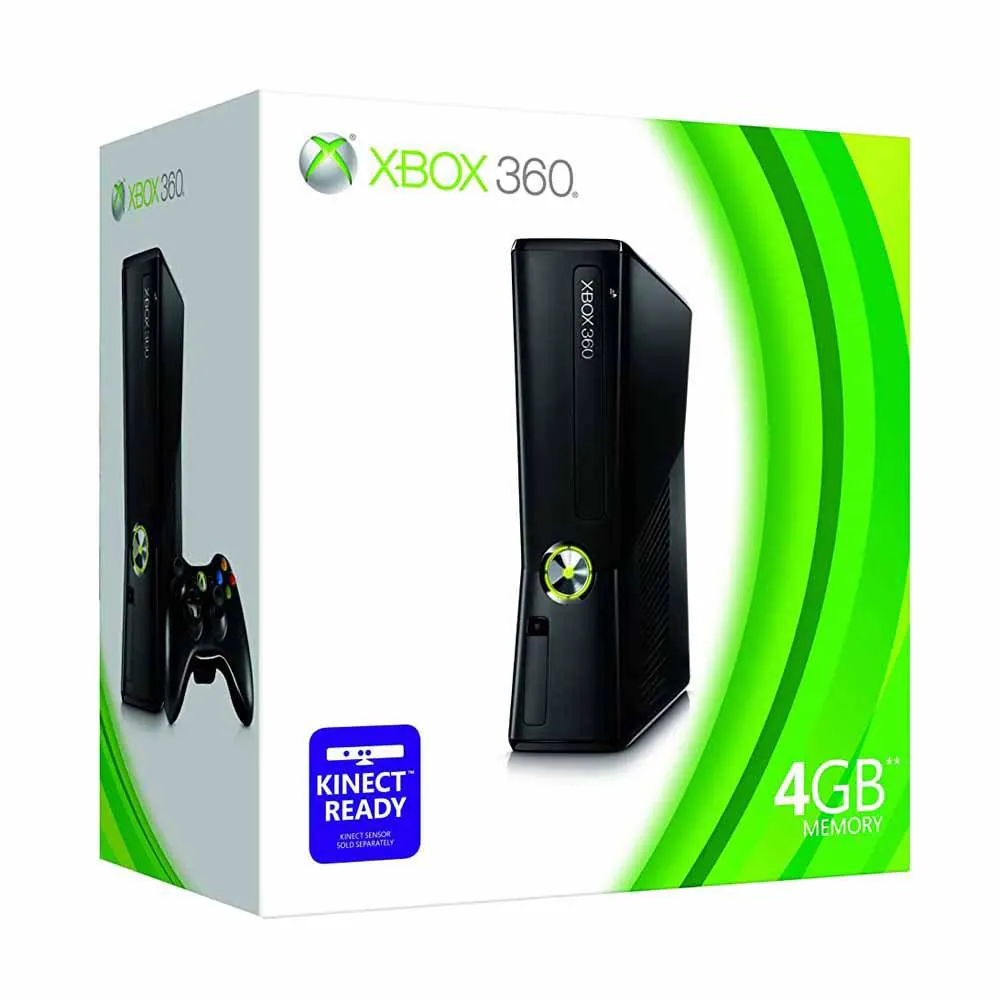 Microsoft Xbox 360 Slim Console, 4 GB - JioMart