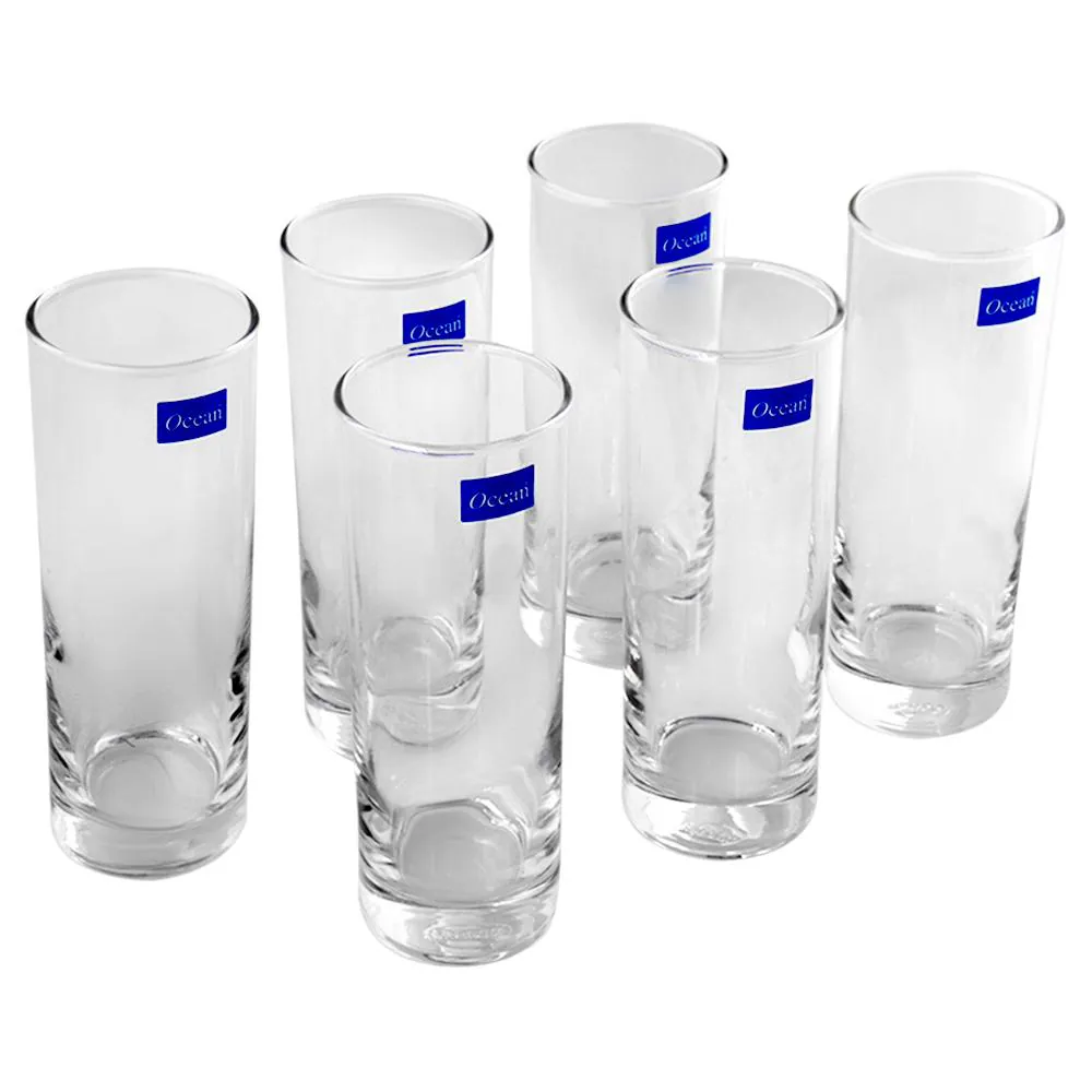 Buy Ocean New York Glass Water Tumbler 320 ml (Set of 6) Online at