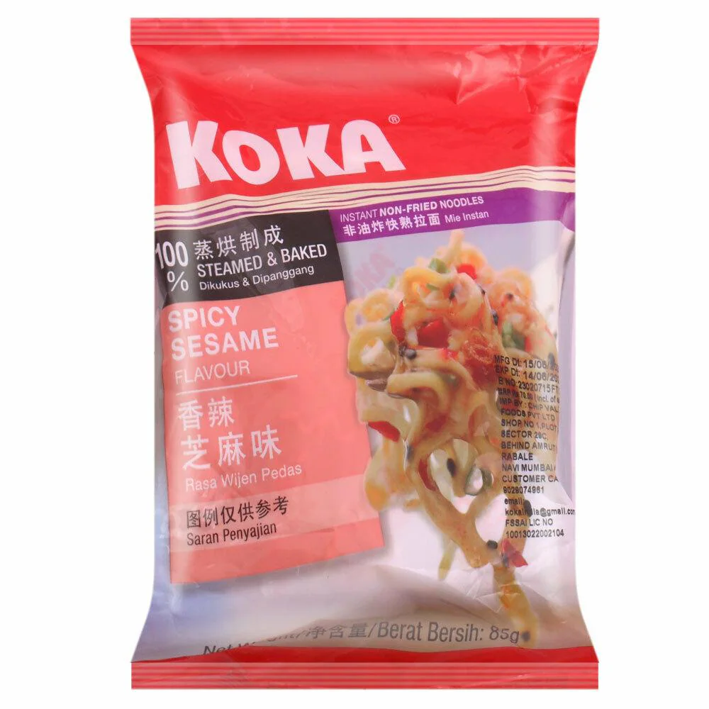 Buy Koka Spicy Sesame Non Fried Noodles 85 g Online at Best Prices