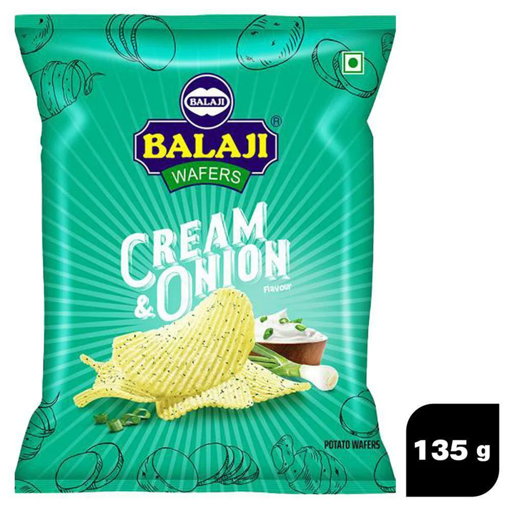 balaji cream and onion chips online