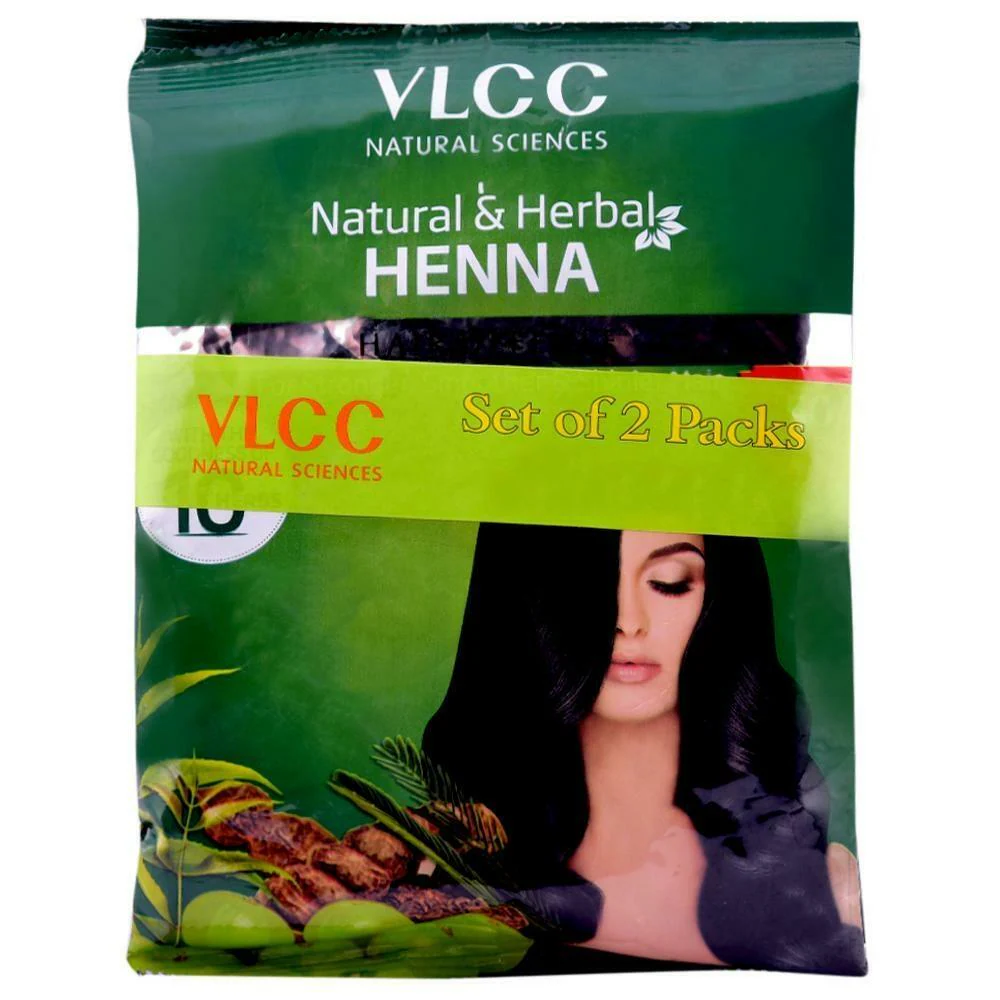 VLCC Natural Sciences Natural Herbal Henna 120 g (Pack of 2) - JioMart