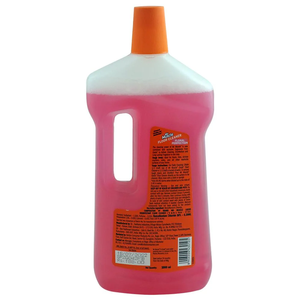 Buy Mr Muscle Floral Perfection Floor Cleaner 1 L Online at Best