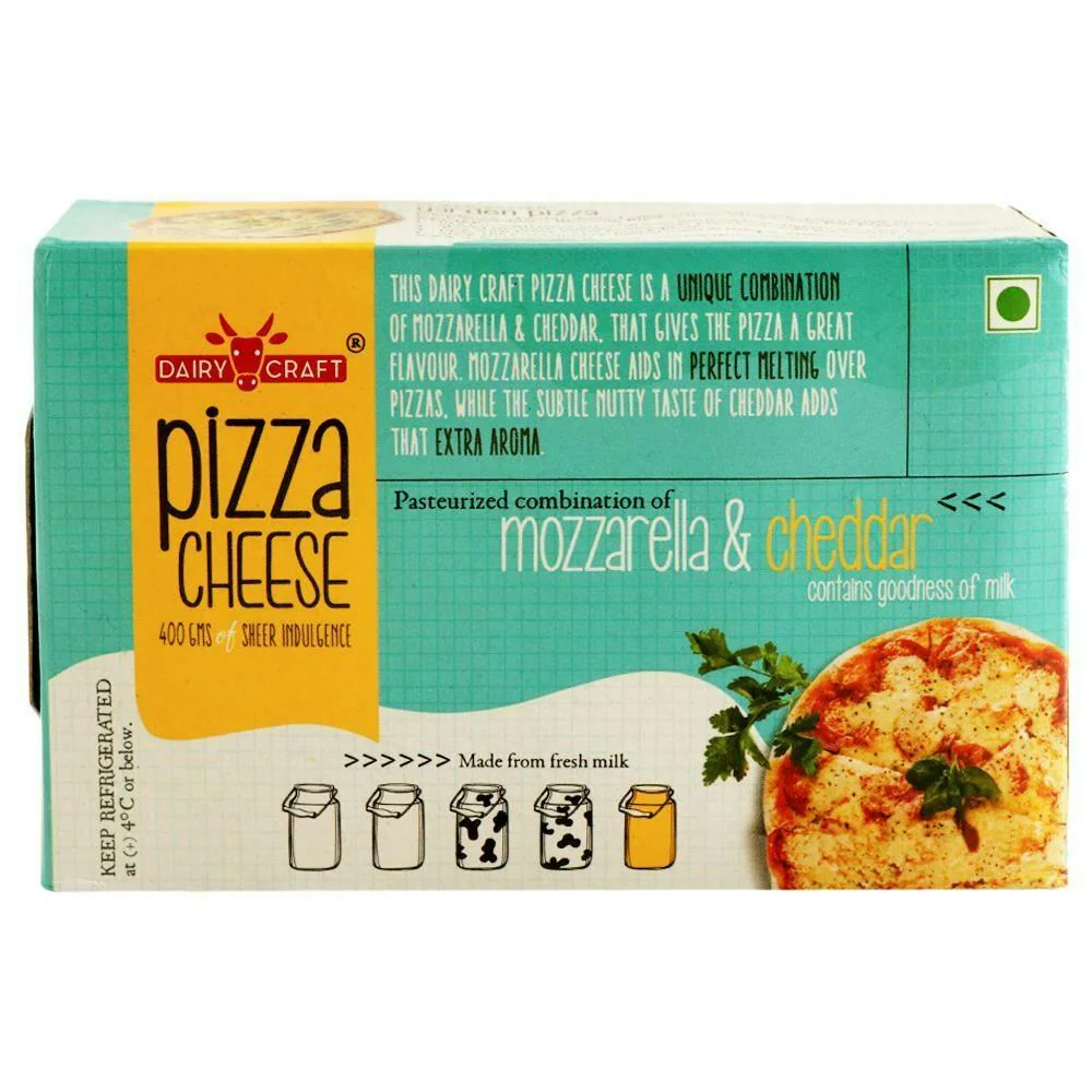 Buy Dairy Craft Pizza Cheese 400 g Online at Best Prices in India