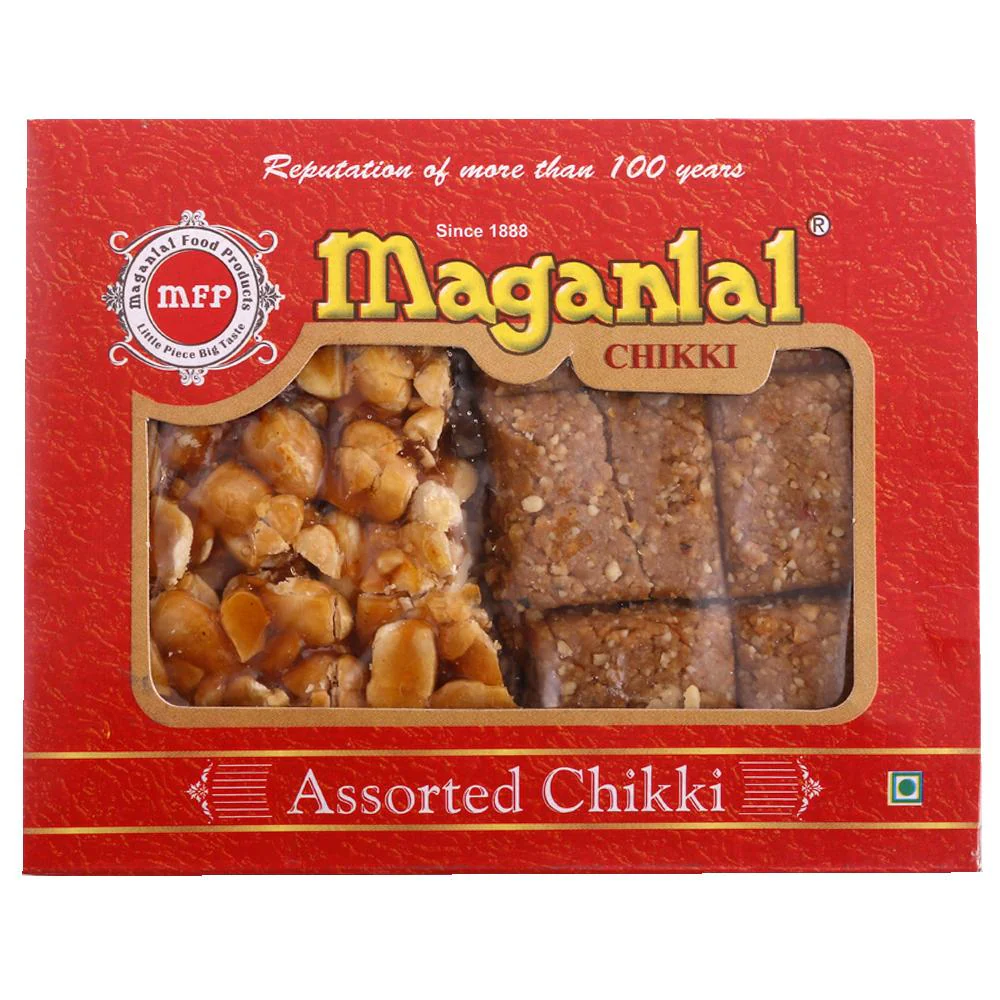 Buy Maganlal Assorted Chikki 250 g Online at Best Prices in India