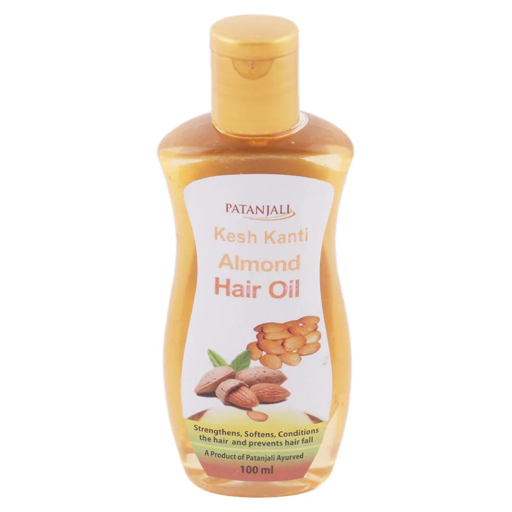 Patanjali Kesh Kanti Almond Hair Oil 100 ml - JioMart