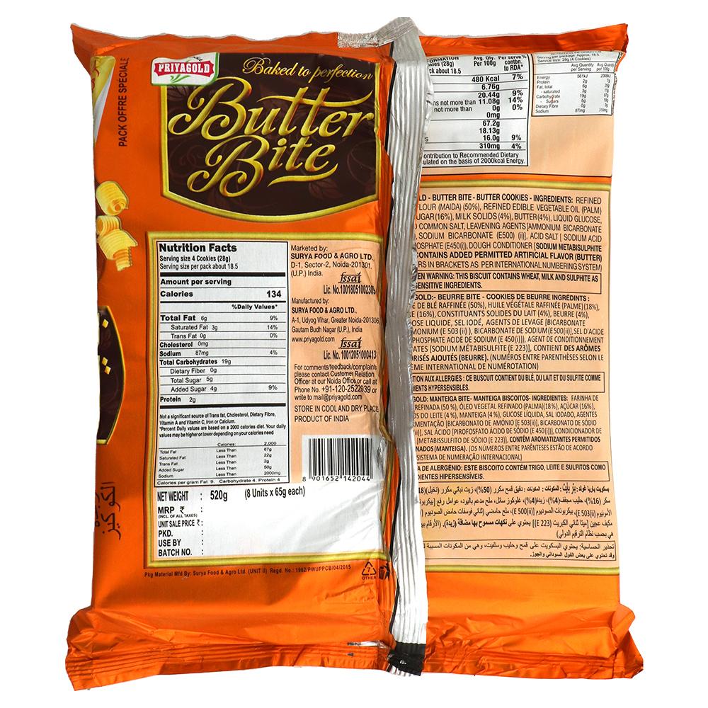priya butter bite biscuit