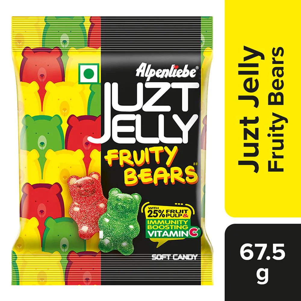 Buy Alpenliebe Juzt Jelly Mixed Fruit Fruity Bears 67.5 g Online