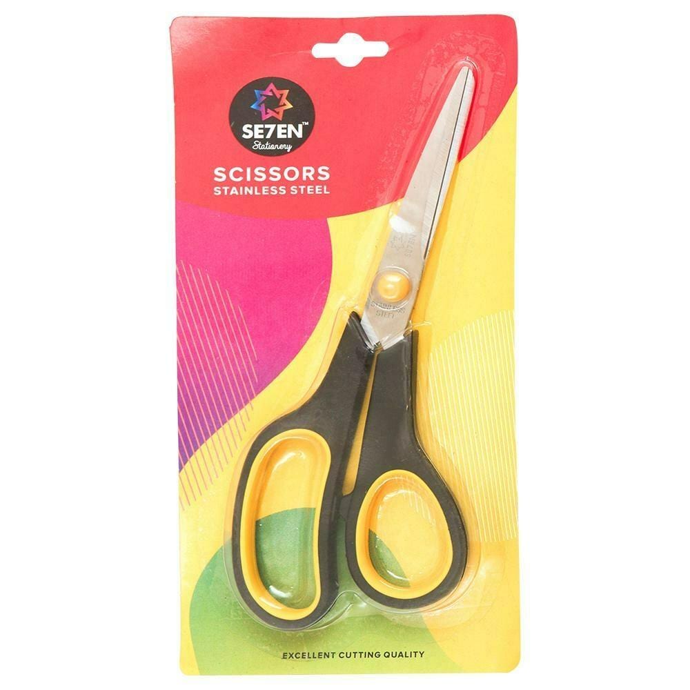 Buy BVC Seven Black Stainless Steel Scissors 7 inch Online at Best