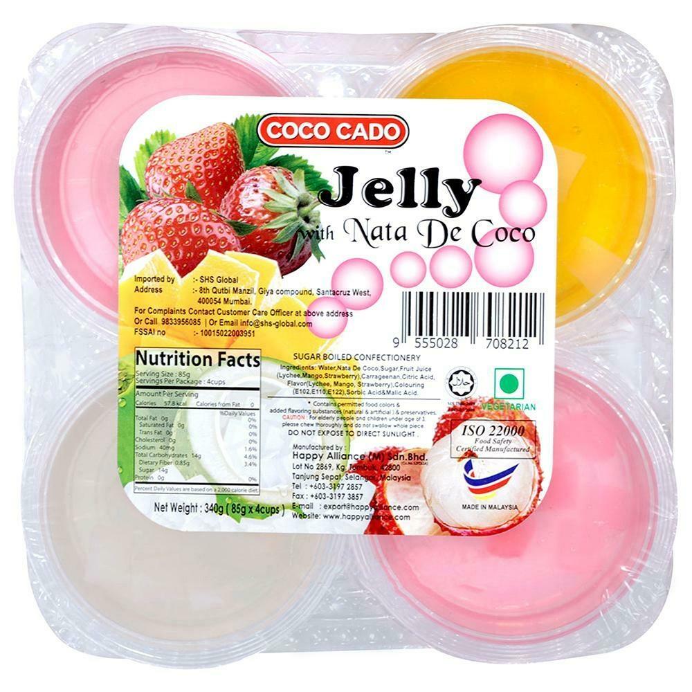 Buy Coco Cado 4 In 1 Assorted Jelly 340 g Online at Best Prices in