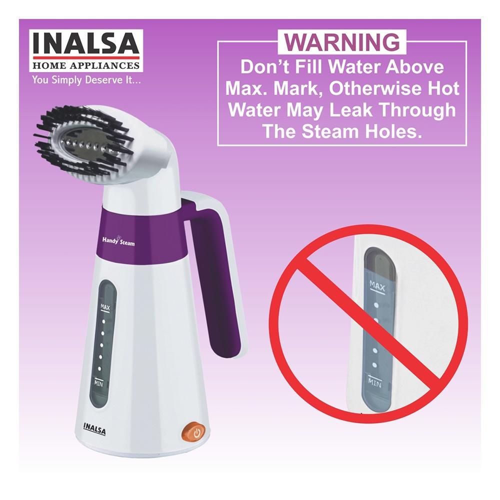inalsa garment steamer handy steam