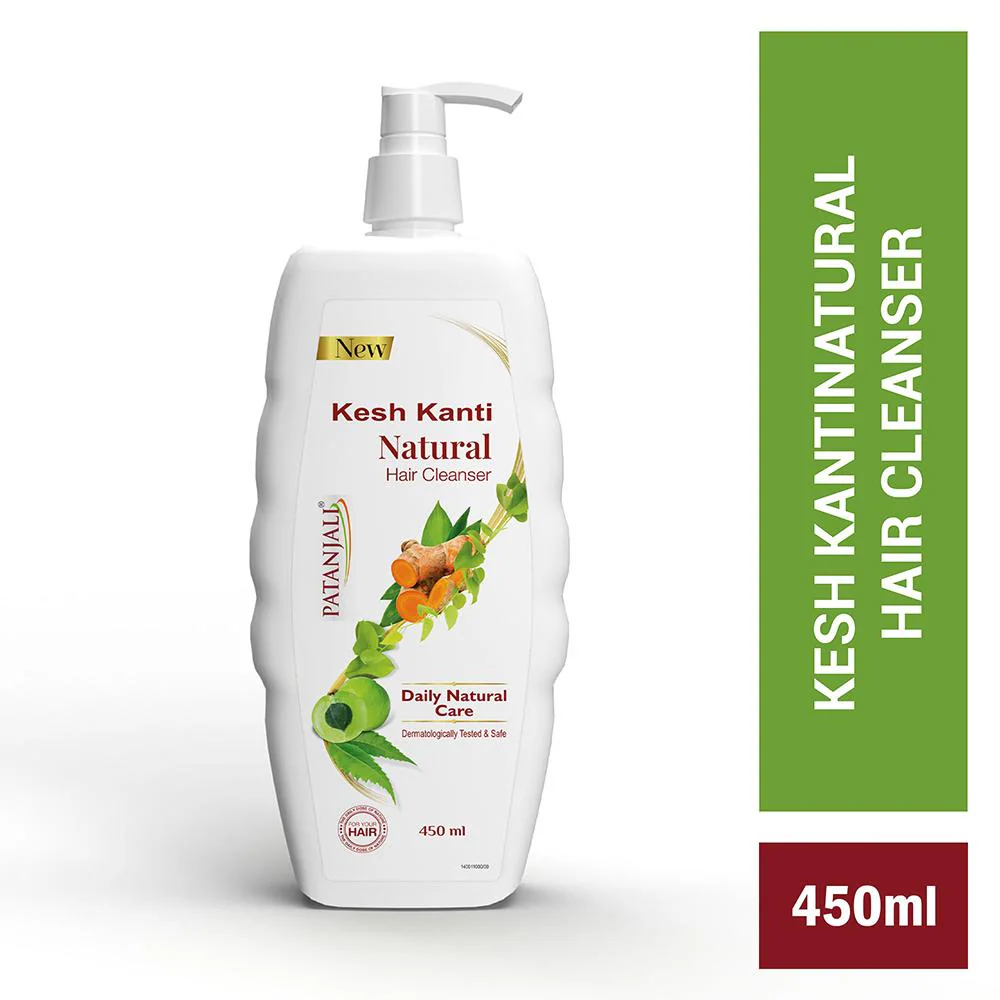 Patanjali Kesh Kanti Natural Hair Cleanser 450 ml