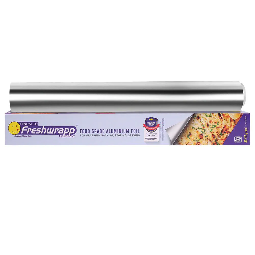Buy Hindalco Freshwrapp Aluminium Foil 33+17 g (Pack of 2) Online