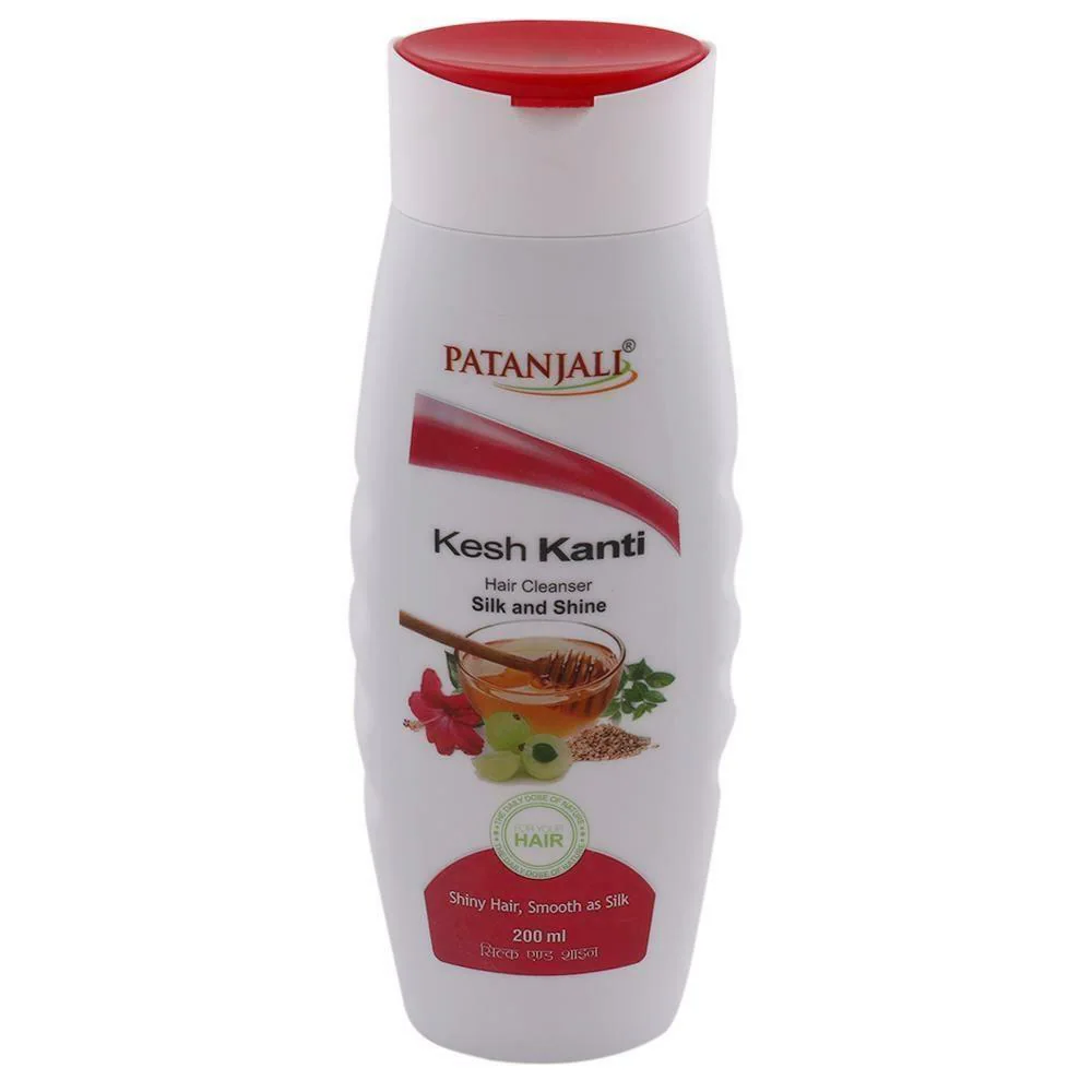 Patanjali Kesh Kanti Silk and Shine Hair Cleanser 200 ml - JioMart