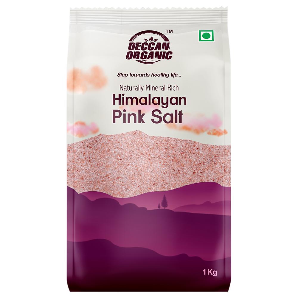 Deccan Organic Himalayan Pink Salt 1 Kg Jiomart
