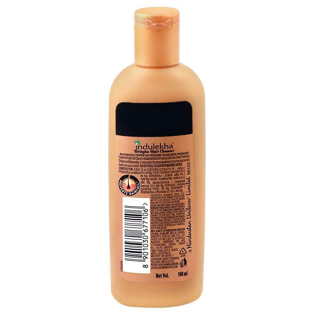 Indulekha Anti-Hairfall Bhringa Hair Cleanser Shampoo 100 ml - JioMart