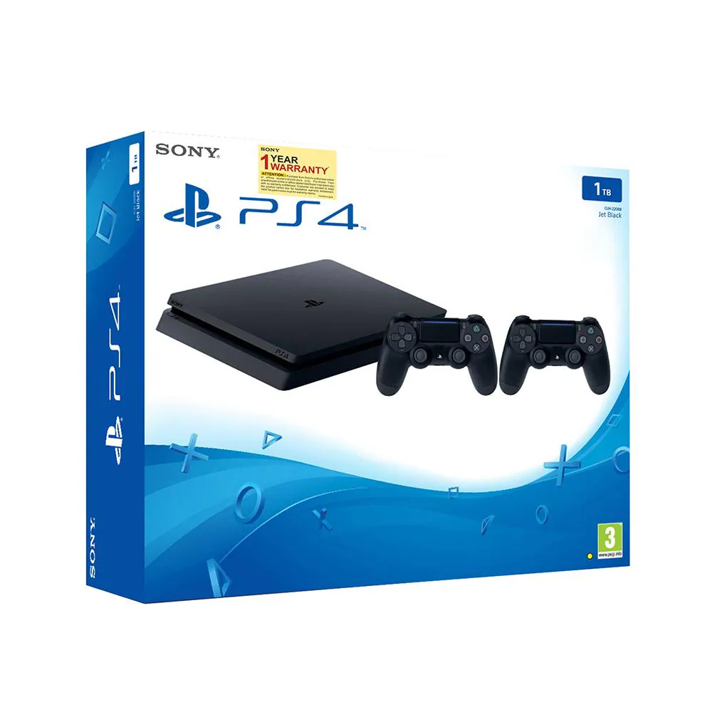 Sony PS4 1TB Slim with DS4 Additional controller - JioMart