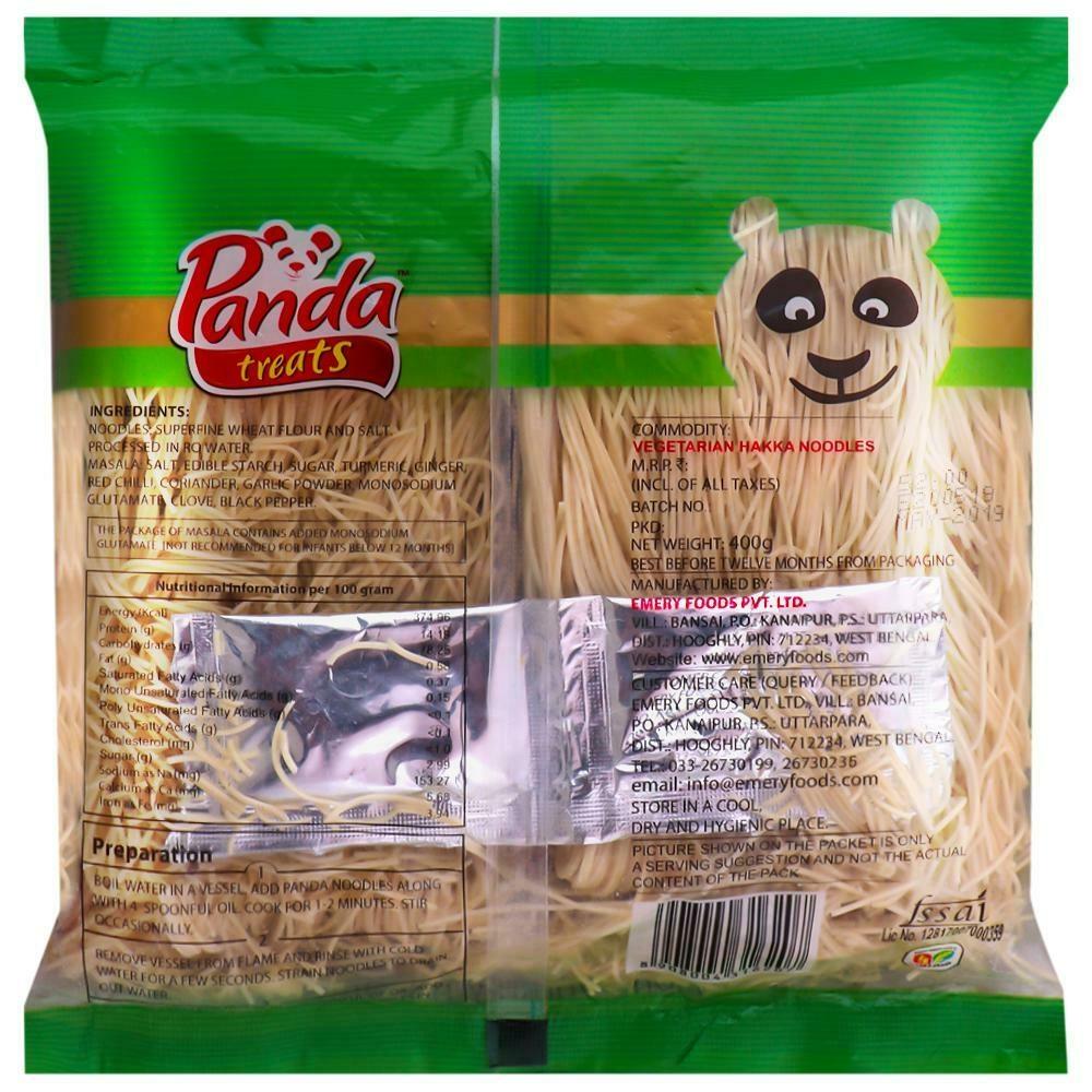 Buy Panda Treat Veg Hakka Chow With Masala 400 g Online at Best
